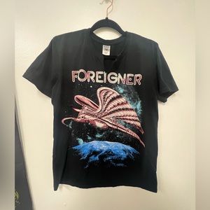 Foreigner Band 2013 Tour T-Shirt size Medium (Modified)
